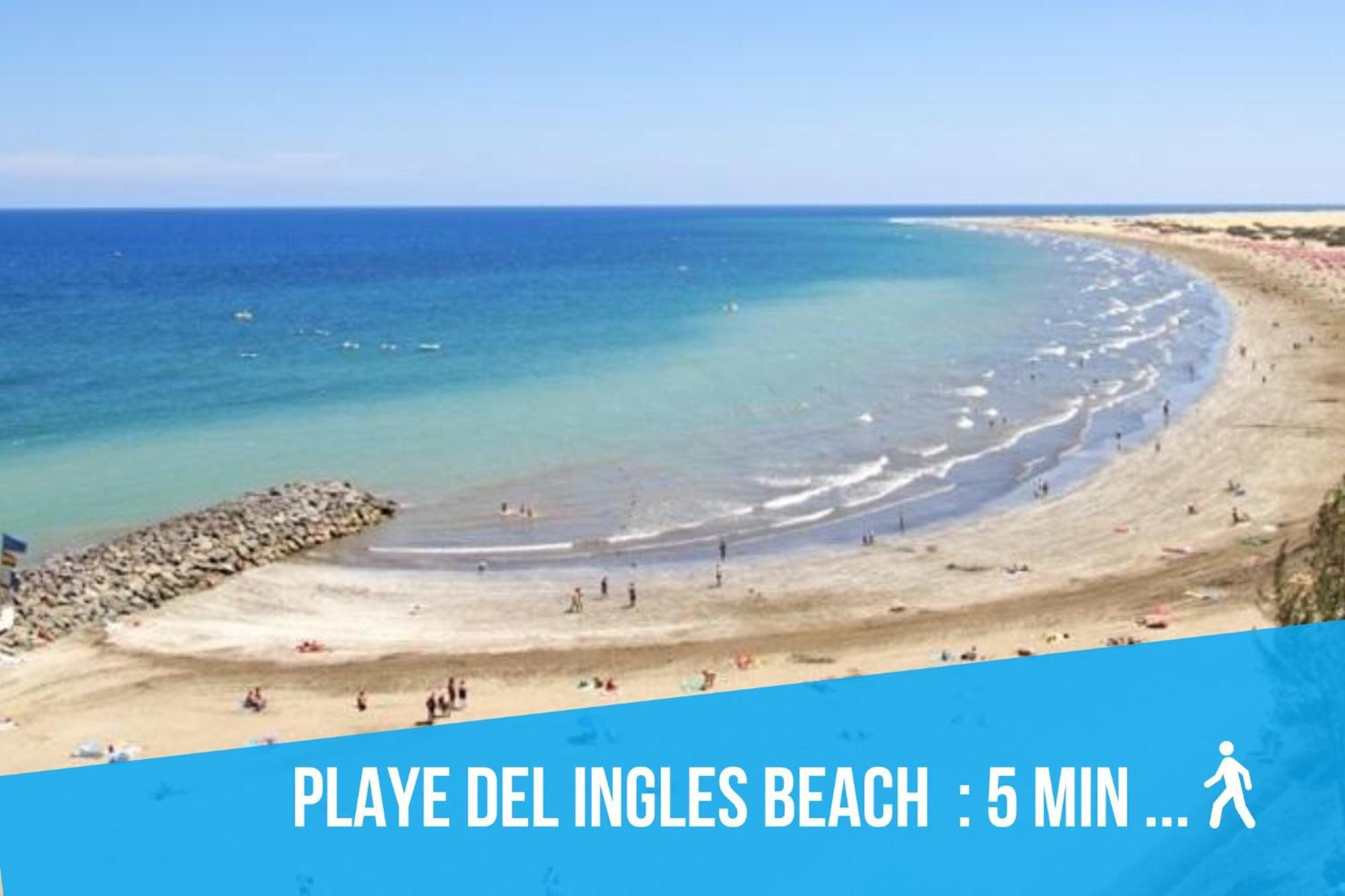 Apartment Serenity Yumbo - Europa 2min Yumbo - 5min From - Wifi Free - Air Conditioner - Private Services - Free Welcome Book - Cohote Conserjeria Gran Canaria Playa del Inglés